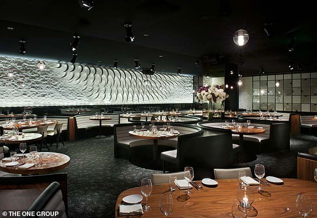 Sietsema compared the interior of the prestigious restaurant to an amusement park because of its special design