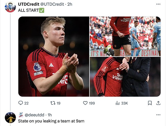 1716638013 927 Man United fans FUME at muppets on social media leaking