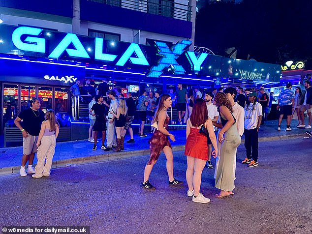 In a bid to tighten the islands' 2020 legislation, partygoers now face fines of between ¿500 and ¿1,500 (£430 and £1,290) if their street use 'disrupts coexistence, involves crowds or disrupts the peace of the environment is deteriorating'.