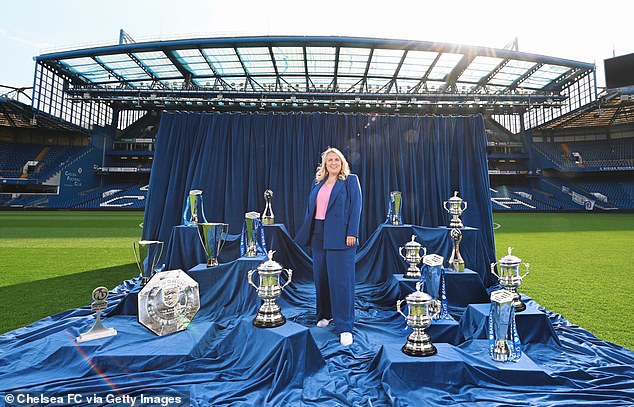 The outgoing Lyon boss will be tasked with continuing Chelsea's dominance of the English game, with Emma Hayes having left the Blues to take charge of the US women's team.