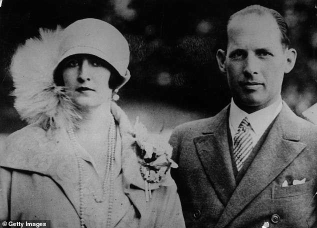 King George II of Greece with his wife Elisabeth, daughter of the King of Romania.  The couple's union was an ill-considered move that ended in divorce in 1935