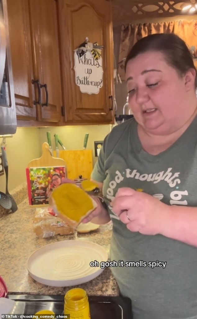 Ignoring countless warnings, Desarae scooped a generous amount of the strong mustard with the teaspoon and spread it thickly over a slice of white bread as if it were butter or jam.