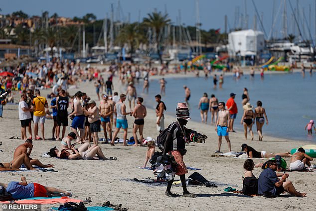 Thousands of demonstrators took to the streets of Mallorca to demonstrate against the impact 'excessive tourism' has had on the holiday island (archive photo)
