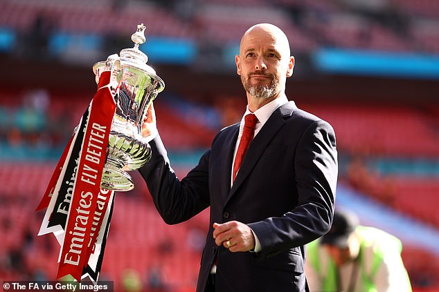 Ten Hag is on the verge of dismissal, but has now won two major trophies with United