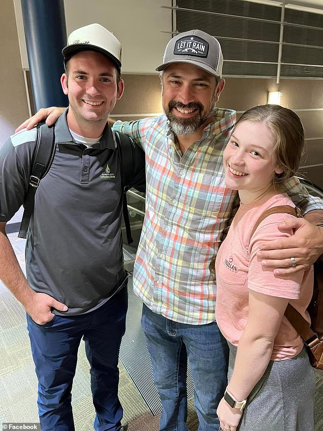 Natalie's father is Missouri politician Ben Baker, seen here with the couple, shared an emotional statement on his social media after hearing of the couple's death