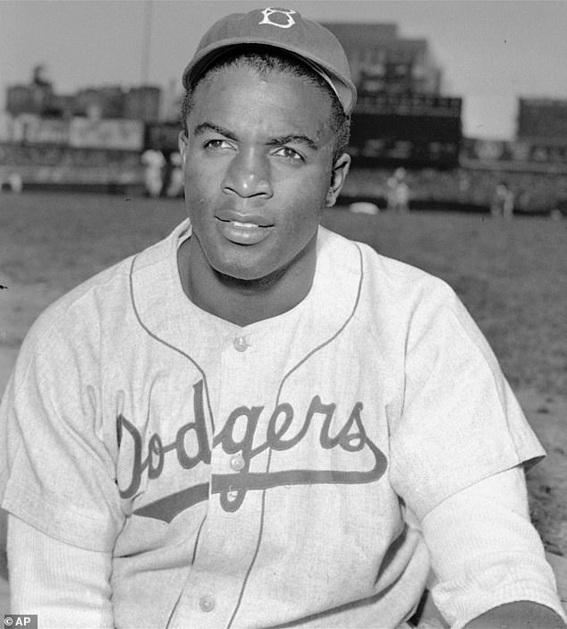 Robinson was the man who broke baseball's color barrier for the Brooklyn Dodgers in 1947