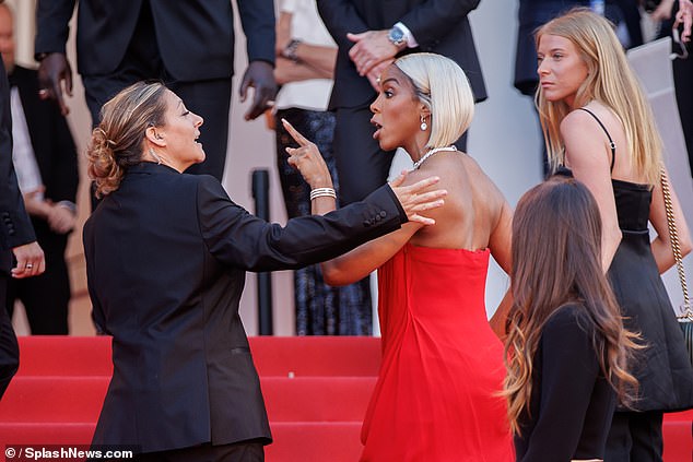 It came just days after the same security guard was verbally abused by Rowland on the red carpet, which Destiny's Child said was due to racism.