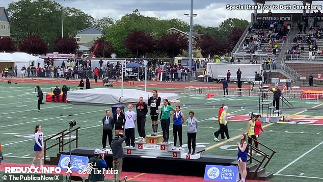 When Garcia took the stage, there was no applause for her.  Only cheering could be heard