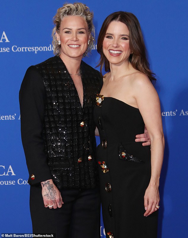 Sophia and Ashlyn made their red carpet debut late last month at the star-studded White House Correspondents Dinner, hosted by Colin Jost