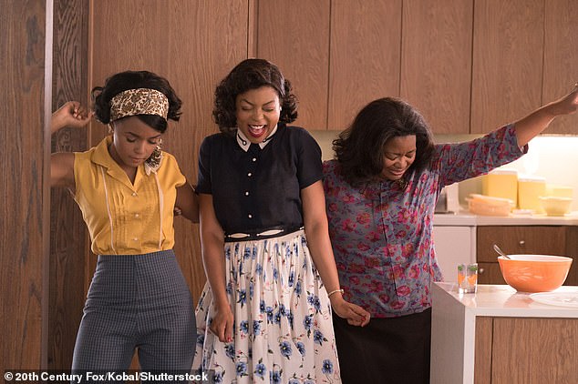 Janelle Monae, Taraji P. Henson and Octavia Spencer play three female African-American mathematicians working for NASA during the Space Race to the 1960s