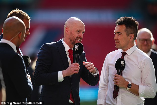 Before the match, ten Hag claimed he wanted to focus on the cup rather than his own future