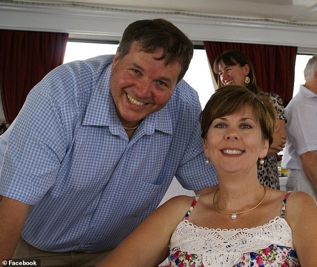 The deaths of Mrs Petelczyc and Gretl are the latest tragedy to befall the family after father and husband Jon (pictured with Mrs Petelczyc) died in 2019