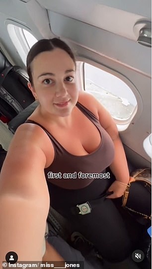 Emily boarded a seaplane to the Maldives - she warns the plane can be difficult for larger passengers