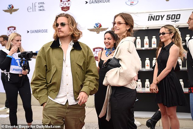 Former child star Dylan Sprouse was also in attendance with his supermodel wife, Barbara Palvin