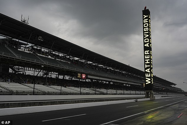 It remains unclear what time the 108th running of the Indianapolis 500 will start