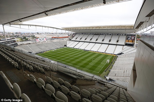The NFL game will take place at Corinthians Arena, home of the Corinthians football team