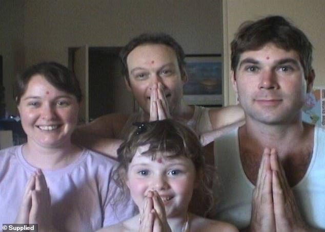 Chantelle McDougall (left), her daughter Leela (front), Leela's father Gary Felton (centre) and their boyfriend Tony Popic (right) were last seen in Busselton on the Western Australian coast