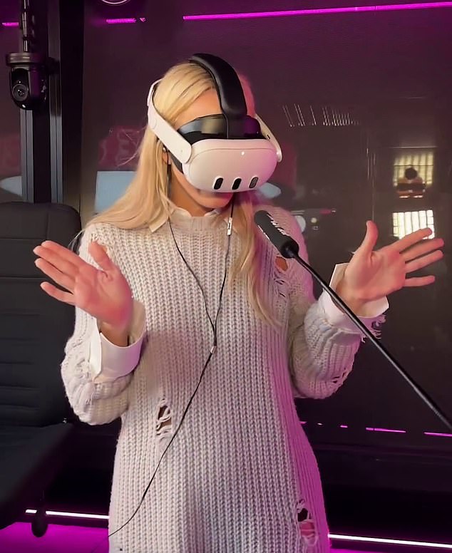 Jackie was shocked after trying virtual reality porn live on the radio Friday morning