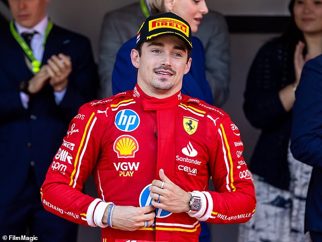 Ferrari's Charles Leclerc took advantage of a first-lap crash to claim victory in his hometown