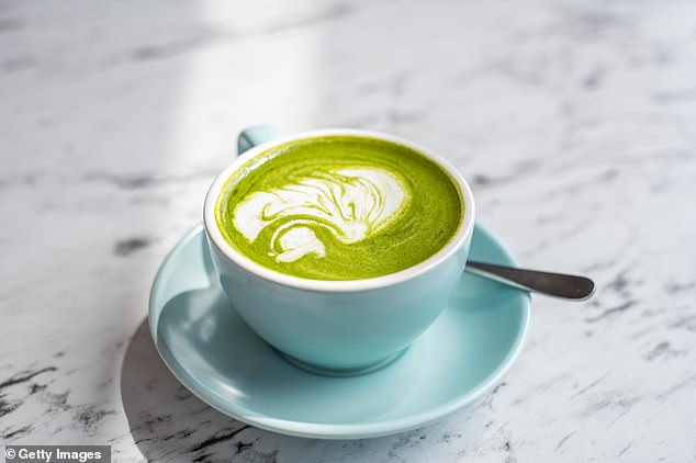 Matcha tea contains a compound called L-theanine, which has been shown to help with menstrual cramps and fight gum disease