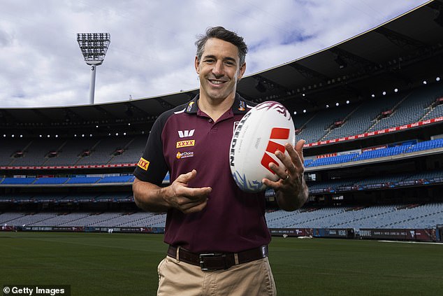 Maroons coach Billy Slater (pictured) said Fifita has not played at the same high level as last year