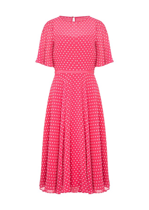 Fit and flare dress, £169, hobbs.com