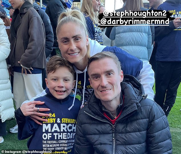 Her main priority is husband, ex-Liverpool player Stephen Darby, who is battling motor neurone disease