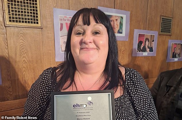 Sharon Holland (pictured) has called for information about coercive and controlling behavior in schools so that 'every child' can recognize it