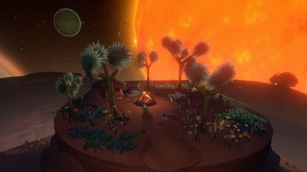 Outer Wilds guide to the Ember Twin Chert's Camp, Quantum Caves and Lakebed Cave