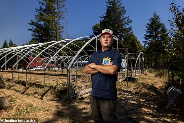 Blu Graham, 51, was assessed fines of approximately $900,000 after Humboldt County accused him of using a greenhouse to grow cannabis without a permit when he was actually using it to grow vegetables for his restaurant