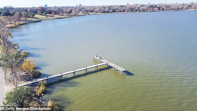 White Rock Lake is a popular outdoor location in East Dallas, surrounded by multi-million dollar homes