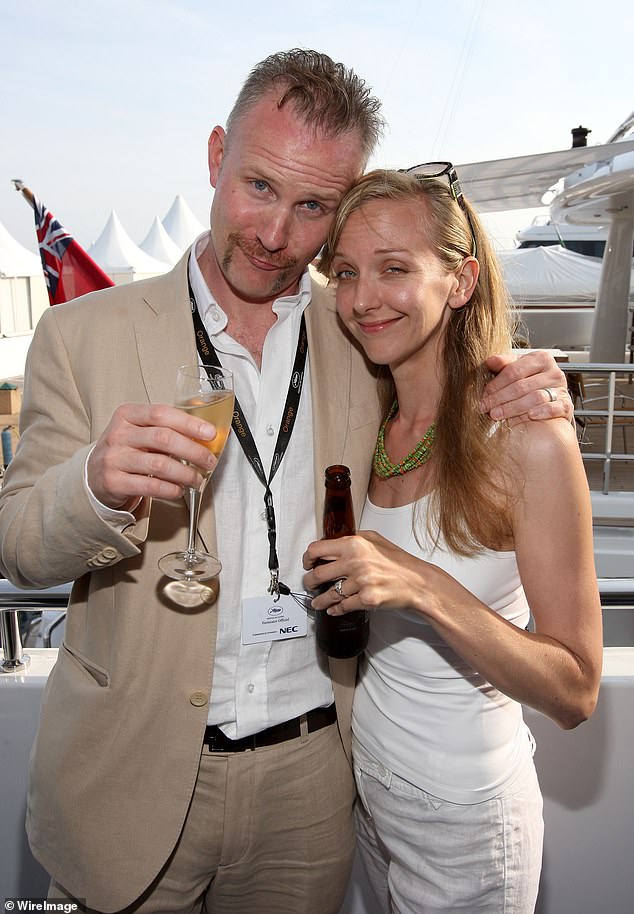 The admission prompted Spurlock to quit his production company after publishing a stunningly candid #MeToo mea-culpa blog post in which he revealed his own past sexual misconduct and alcoholism.  (Pictured with his second wife, Alex, in 2008).