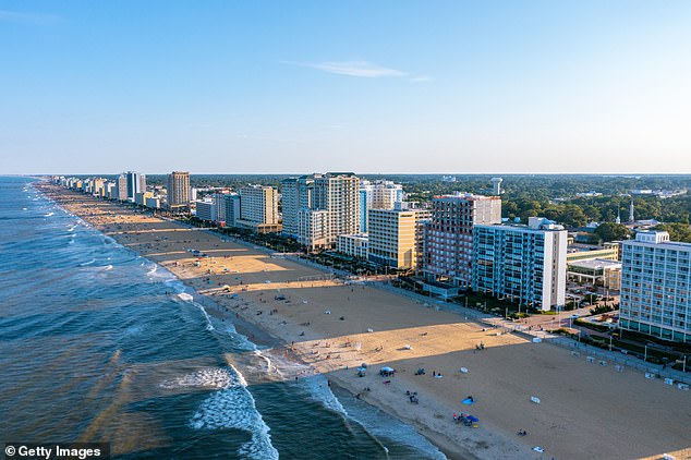 Virginia Beach, Virginia was ranked as the cleanest city in the US.  It tied with three other cities in California and New Jersey for having the fewest greenhouse gas emissions from large facilities per capita