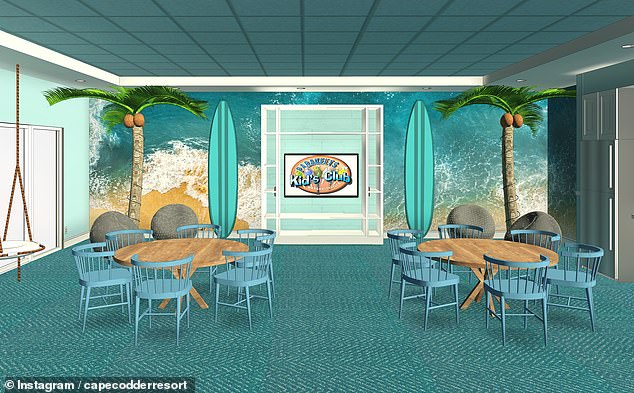 The 18,000-square-foot resort will have meeting and event spaces, a water park, a spa, a pickleball court and two restaurants and bars