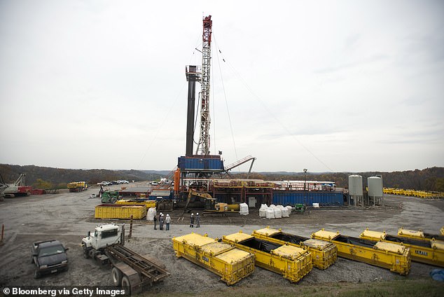 Geochemist Justin Mackey and his colleagues were able to calculate the likely amount of lithium floating in solution in this fracking wastewater from pollutant reports that every oil and gas company in Pennsylvania must file with regulators.