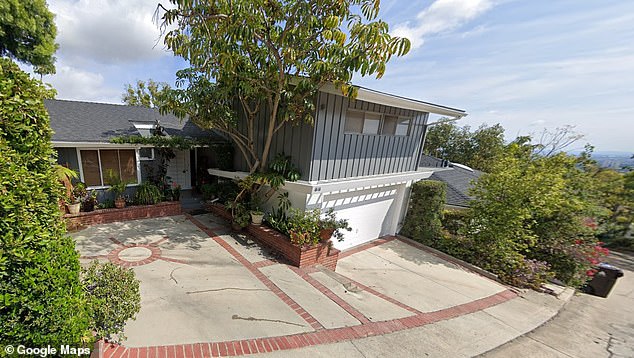 The lawsuit centers on the couple's purchase of this Beverly Hills home, which they said was Zuccarini's handiwork.  The home was purchased less than two years before Zuccarini married Robertson in March 2023, a ceremony held months before his death last August.