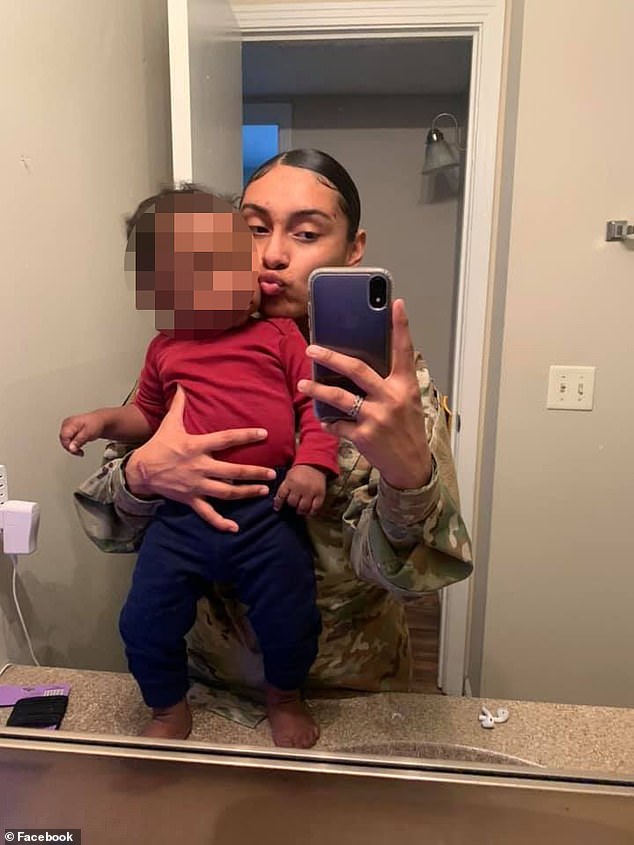 Private First Class Katia Duenas-Aguilar, 23, was found in a locked bedroom at the Tennessee residence on May 18 around 8:30 p.m., after which detectives discovered she had been murdered.