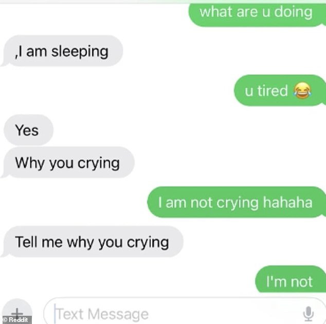 Oops!  This was the moment a woman realized her mother didn't understand what emojis mean