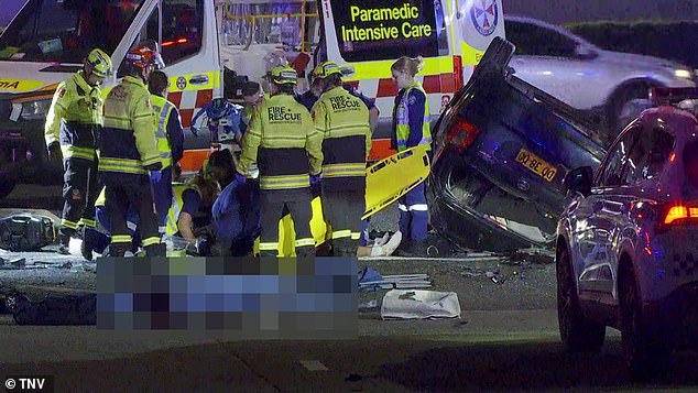 1716898960 49 Greenacre Sydney Horror crash between car and motorbike leaves two