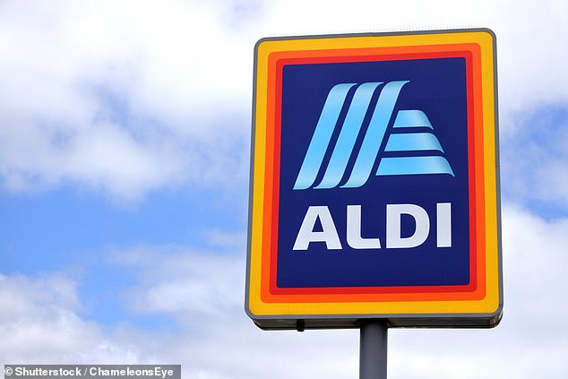 She said the charges were on top of VAT already paid for her store, with former Aldi employees claiming this could have been caused by a cashier's error (pictured, stock image)