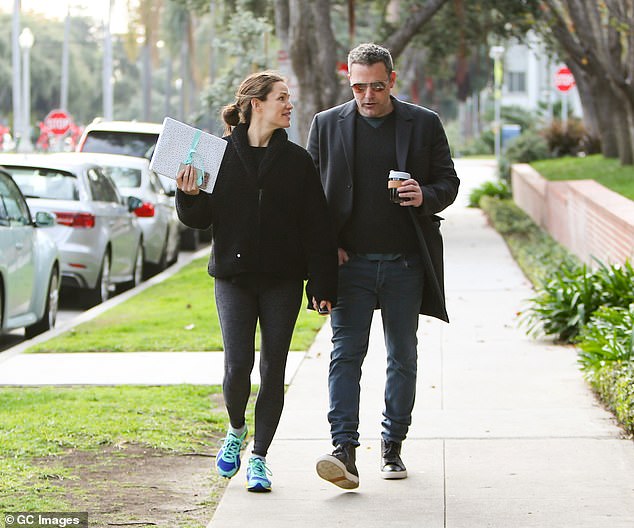 Garner shares her three children with her ex-husband Ben Affleck, 51, who is having marital problems with his current wife, Jennifer Lopez, 54, pictured here in 2019