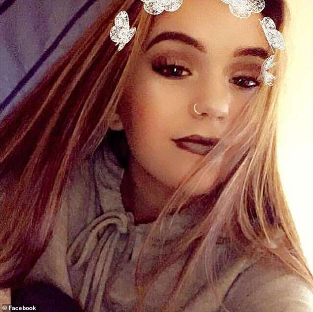 Alex became a father at the age of 17, when his then girlfriend Levi Selby (pictured) gave birth to their daughter Lydia-Rose at the age of 16.  The couple separated in 2019