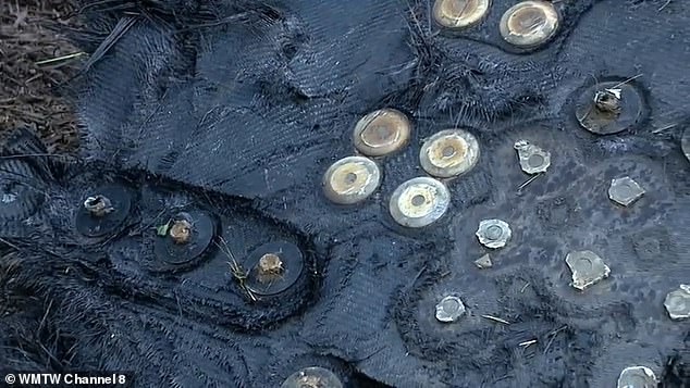 Dr. McDowell's work, involving NASA's Chandra X-ray Telescope Observatory and other space-based astronomy platforms, often involves paying some attention to space traffic in Earth's orbit.  Above, another close-up of the SpaceX debris in North Carolina