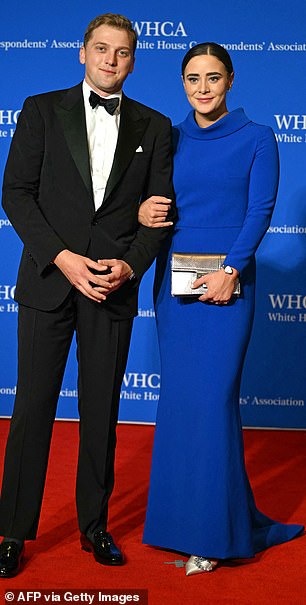 Naomi and Peter at the White House Correspondents' Association dinner