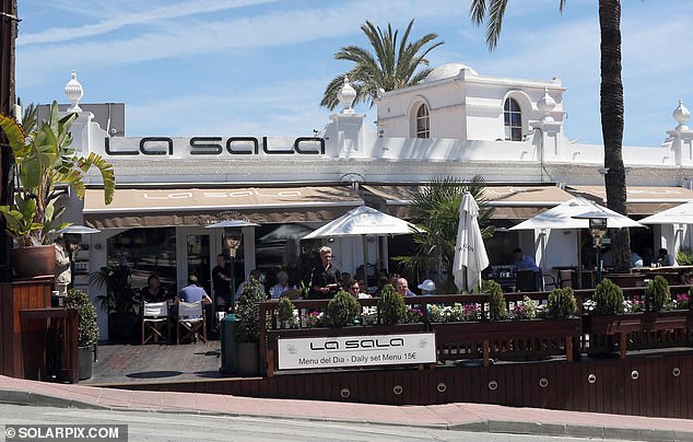 La Sala, a popular location in Marbella, was at the center of a shooting in March (stock)