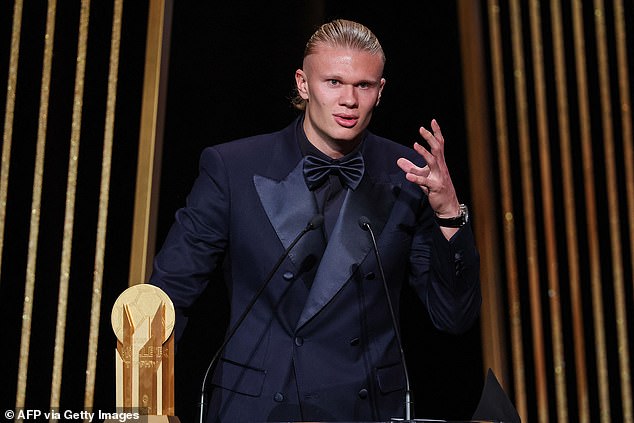 Erling Haaland, who came second at the 2023 ceremony, is expected to go one step further in 2029