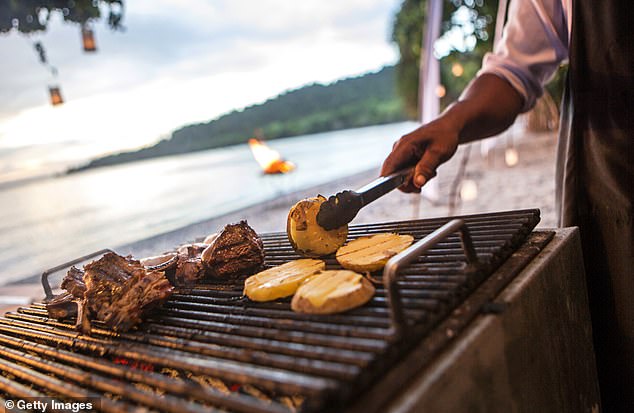 The health expert also crushed beachgoers' hearts when he revealed they shouldn't grill (stock image)