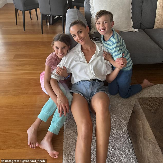 It comes after Rachael recently hit back at cruel trolls who accused her of 'malfeeding' her children (both pictured) on a 'strict' diet