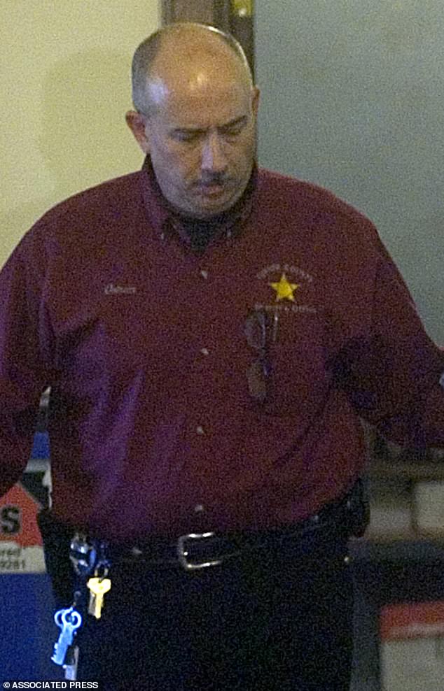 Jay Ostrem is pictured in 2009 while working as a Turner County Sheriff Investigator