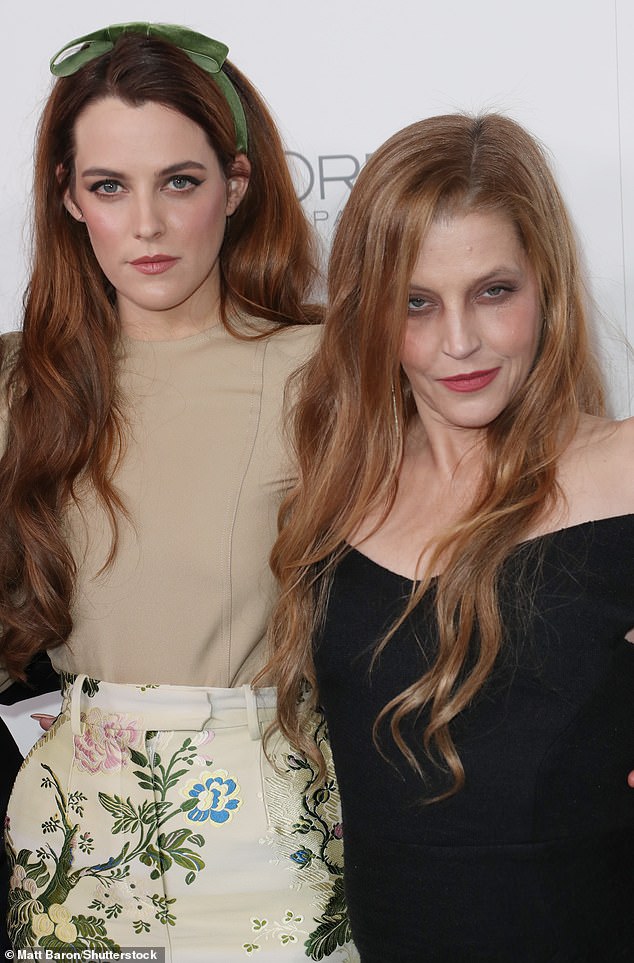 The alleged lender claimed that Lisa Marie Presley (right) put up Graceland as collateral for the loan and never repaid it, but her daughter Riley Keough (left) blocked the sale